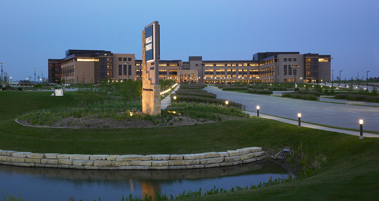 Wells Fargo West Des Moines Campus - SVPA Architects